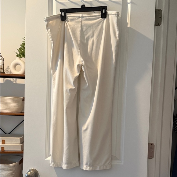 Express Ivory Drawstring Trousers - Picture 3 of 3
